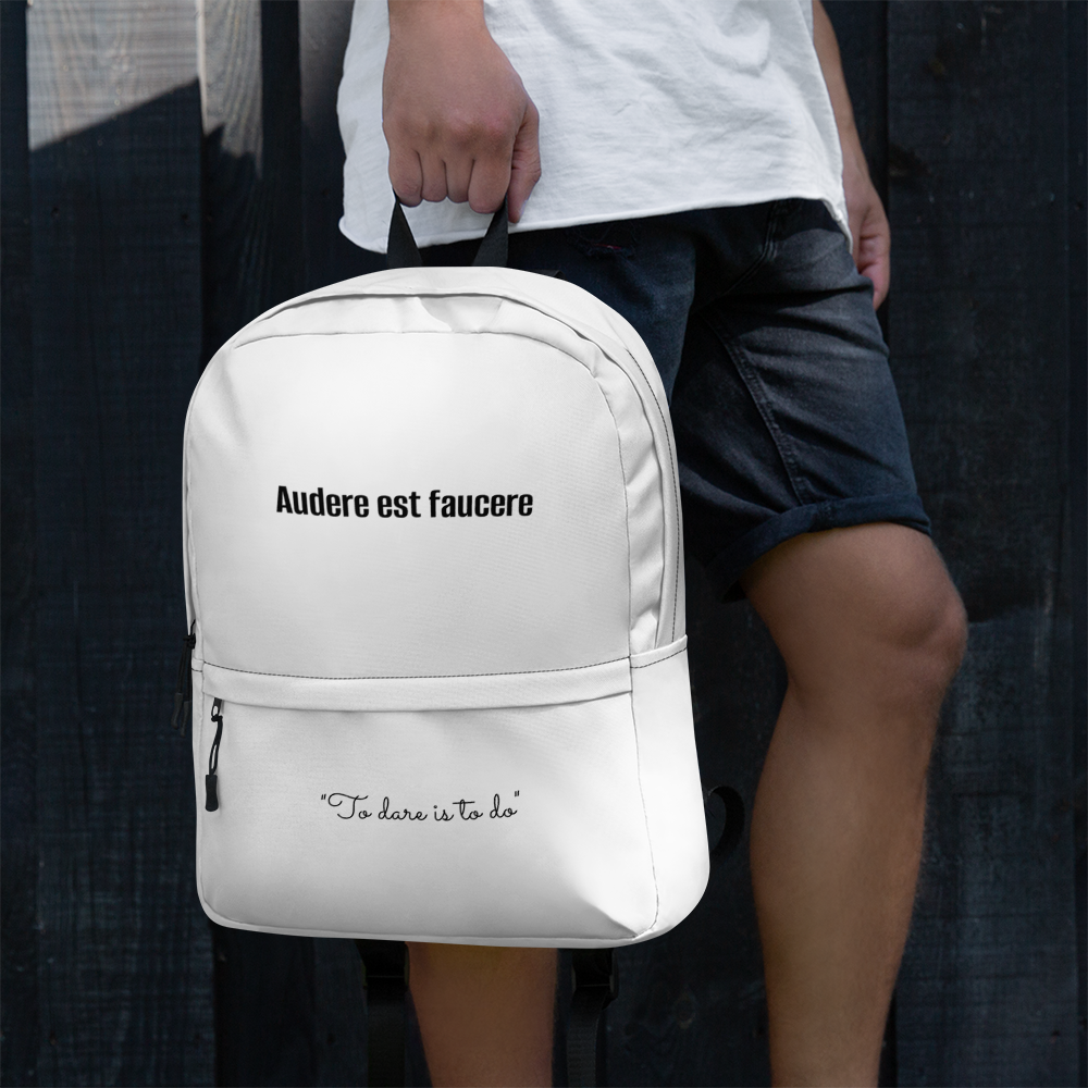 Backpack - &quot;To dare is to do&quot;