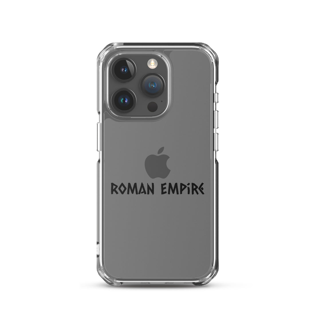 Clear Case for iphone - Roman Empire: Sleek Protection with Precise Port Openings
