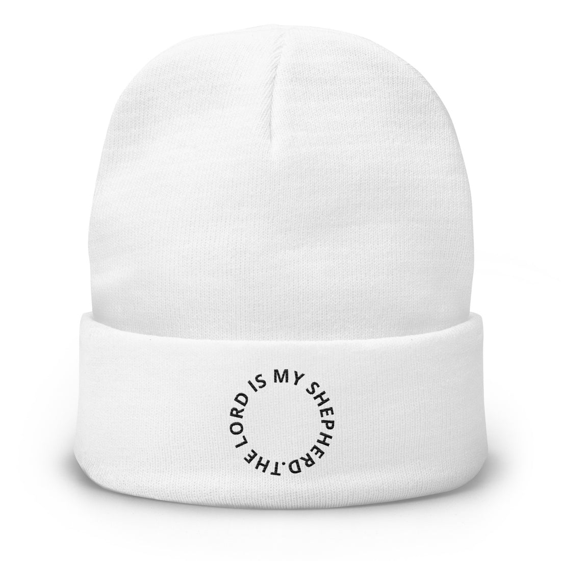 Embroidered Beanie - &
