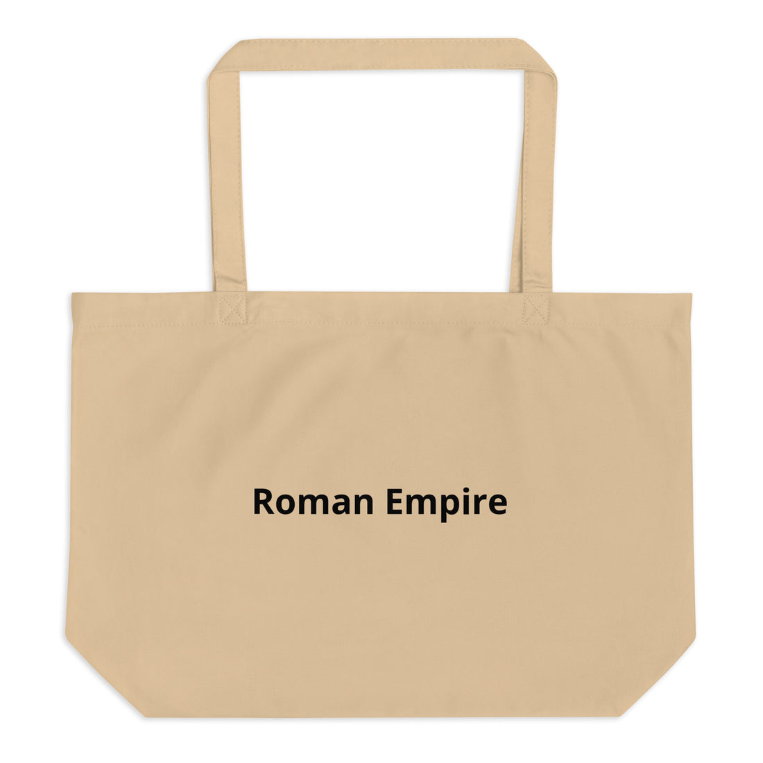 &quot;Roman Empire&quot; Large Organic Tote Bag Image: &quot;&