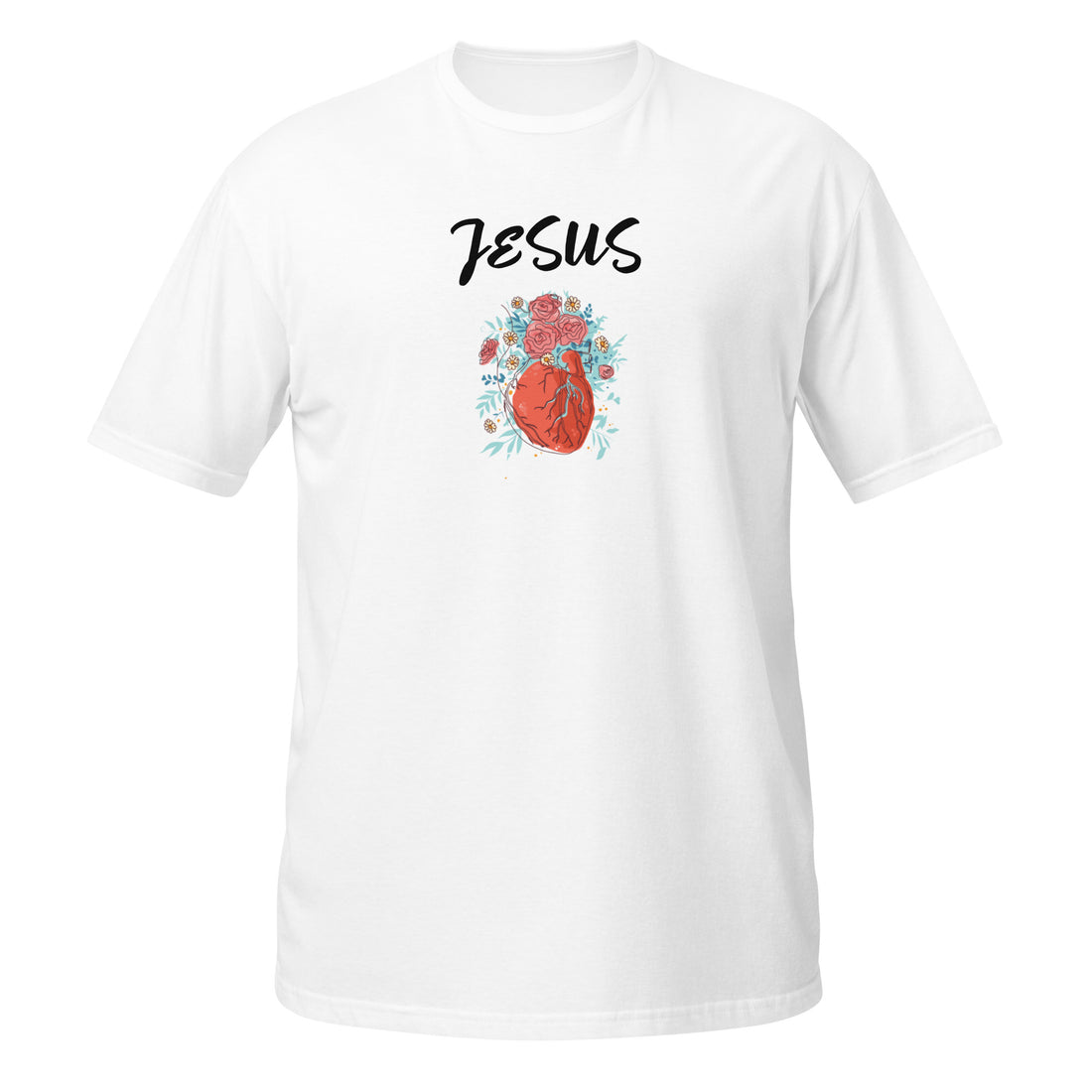 &quot;Heart Jesus&quot; - Short-Sleeve T-Shirt - Light Colors